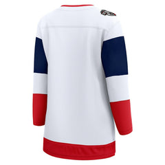 NHL White Washington Capitals Fanatics Women's 2023 NHL Stadium Series Breakaway Blank Jersey