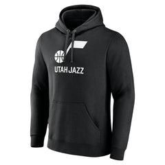 NBA Utah Jazz Wordmark Team Logo Pullover Hoodie