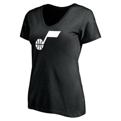 NBA Utah Jazz Women's Primary Team Logo V-Neck T-Shirt