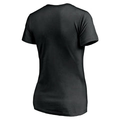 NBA Utah Jazz Women's Primary Team Logo V-Neck T-Shirt