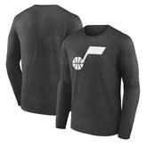 NBA Utah Jazz Primary Logo Team Long Sleeve T-Shirt