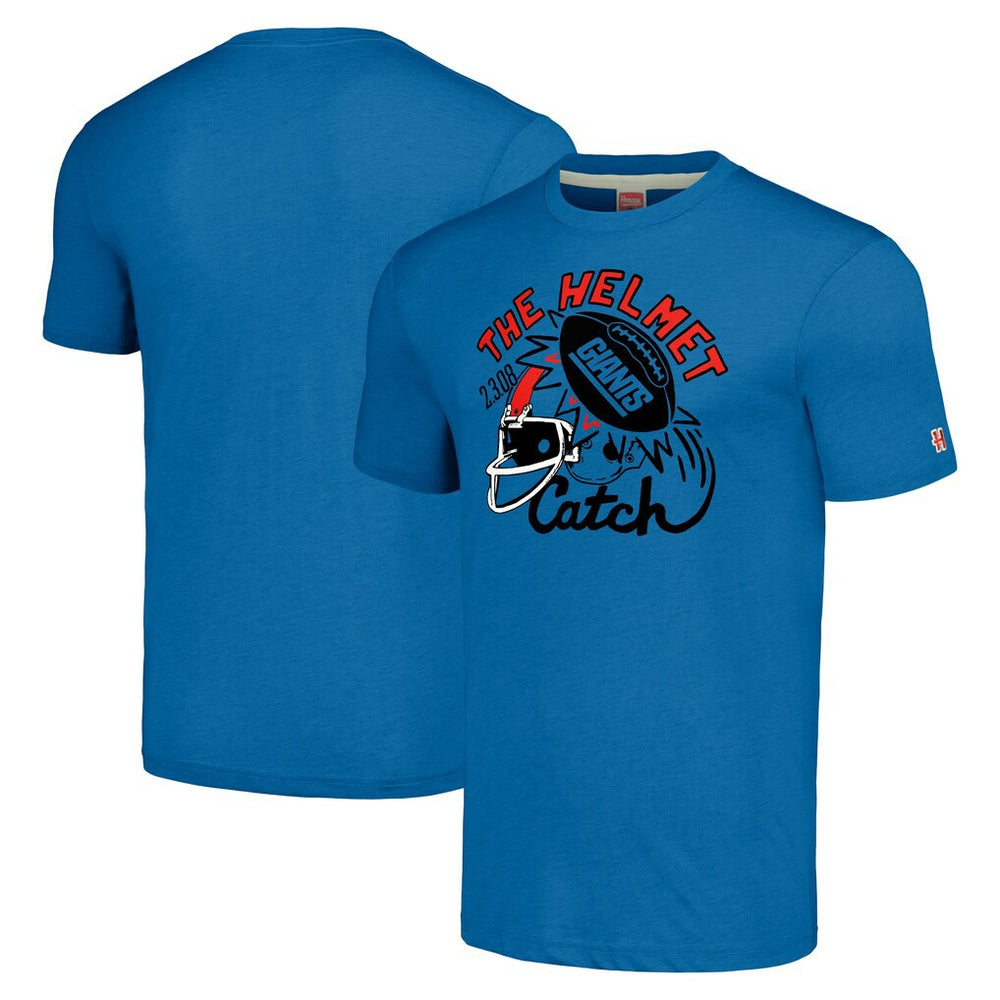 Homage Hyper Local Tri-Blend T-Shirt - New York Giants