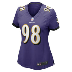 Travis Jones Women's Player Game Jersey - Baltimore Ravens