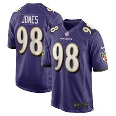 Travis Jones Player Game Jersey - Baltimore Ravens