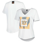 KIYA TOMLIN Women's V-Neck T-Shirt - Cincinnati Bengals
