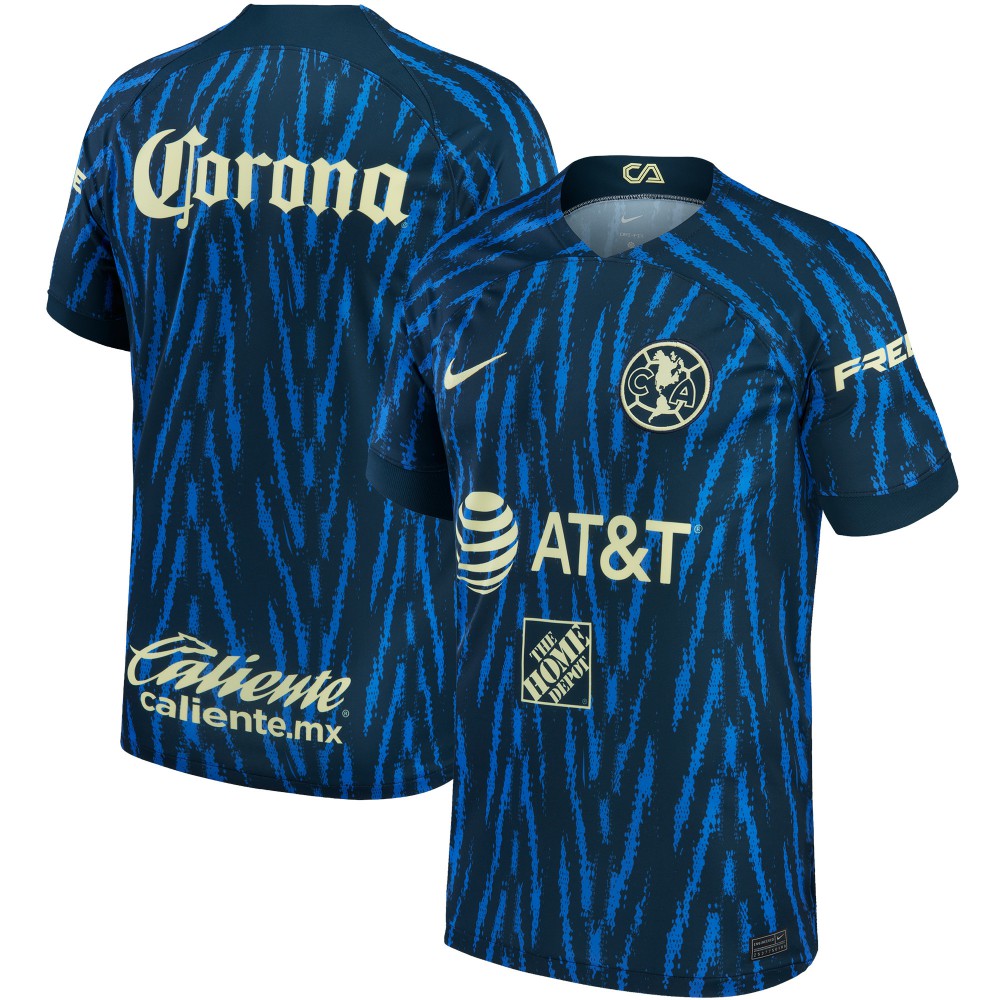 Club America 2022/23 Away Replica Jersey - Nike Blue