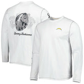 Laces Out Billboard Long Sleeve T-Shirt - Los Angeles Chargers