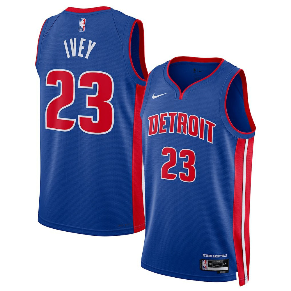 NBA Jaden Ivey Detroit Pistons Unisex 2022 NBA Draft First Round Pick Swingman Jersey sale