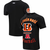 Pro Standard Old English T-Shirt - Cincinnati Bengals
