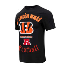 Pro Standard Old English T-Shirt - Cincinnati Bengals