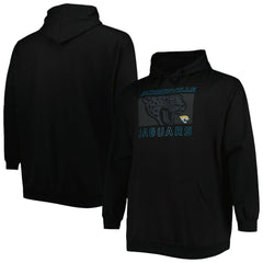 Big & Tall Pop of Color Pullover Hoodie - Jacksonville Jaguars