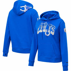 Pro Standard Women's Local Patch Pullover Hoodie - Indianapolis Colts