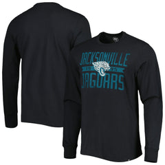 '47 Brand Wide Out Franklin Long Sleeve T-Shirt - Jacksonville Jaguars