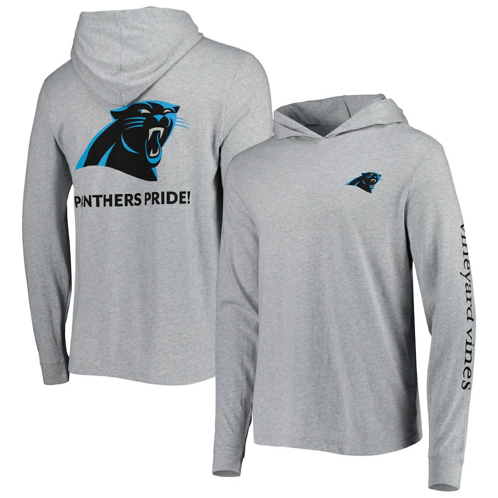 Vineyard Vines Local Long Sleeve Hoodie T-Shirt - Carolina Panthers