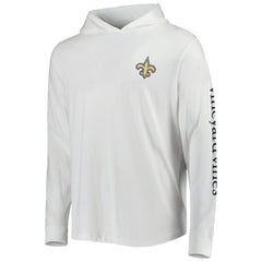 Vineyard Vines Local Long Sleeve Hoodie T-Shirt - New Orleans Saints