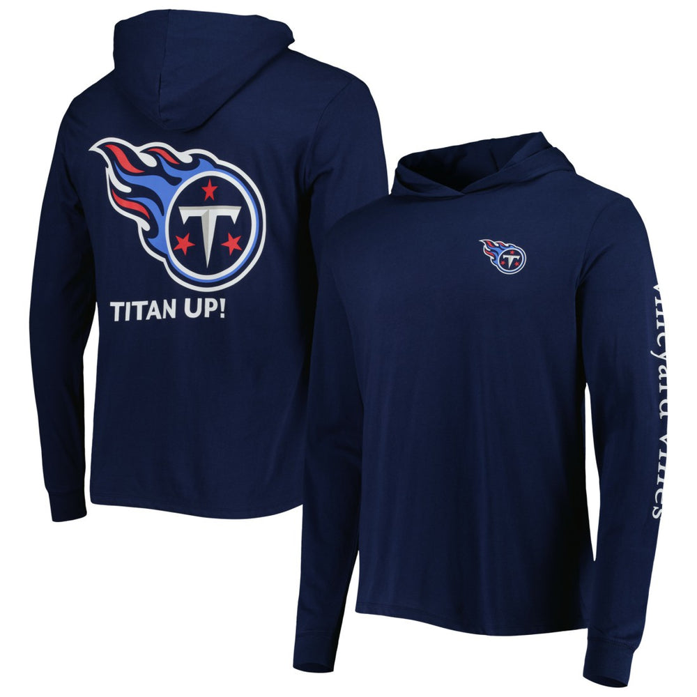 Vineyard Vines Local Long Sleeve Hoodie T-Shirt - Tennessee Titans