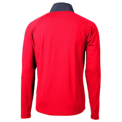 Cutter & Buck Adapt Eco Knit Hybrid Recycled Quarter-Zip Pullover Top - Indianapolis Colts