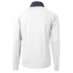 Cutter & Buck Adapt Eco Knit Hybrid Recycled Quarter-Zip Pullover Top - Detroit Lions