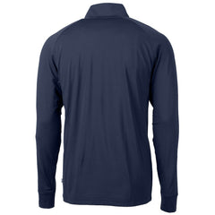 Cutter & Buck Team Adapt Eco Knit Hybrid Recycled Quarter-Zip Pullover Top - Minnesota Vikings