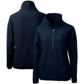 Cutter & Buck Women's Americana Cascade Eco Sherpa Fleece Half-Zip Pullover Jacket - Cincinnati Bengals