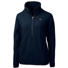 Cutter & Buck Women's Americana Cascade Eco Sherpa Fleece Half-Zip Pullover Jacket - Tampa Bay Buccaneers
