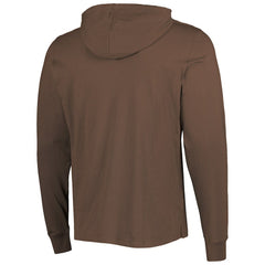 '47 Field Franklin Hooded Long Sleeve T-Shirt - Cleveland Browns