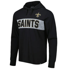 '47 Field Franklin Hooded Long Sleeve T-Shirt - New Orleans Saints