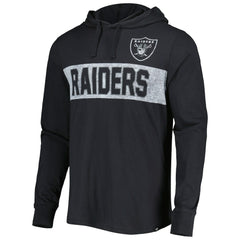 '47 Field Franklin Hooded Long Sleeve T-Shirt - Las Vegas Raiders