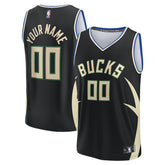 NBA Milwaukee Bucks Custom Fast Break Jersey
