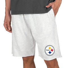Concepts Sport Mainstream Terry Shorts - Pittsburgh Steelers