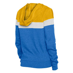 Women's Throwback Colorblock Full-Zip Hoodie - Los Angeles Rams