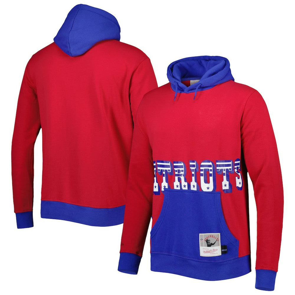 Big Face 5.0 Pullover Hoodie - New England Patriots