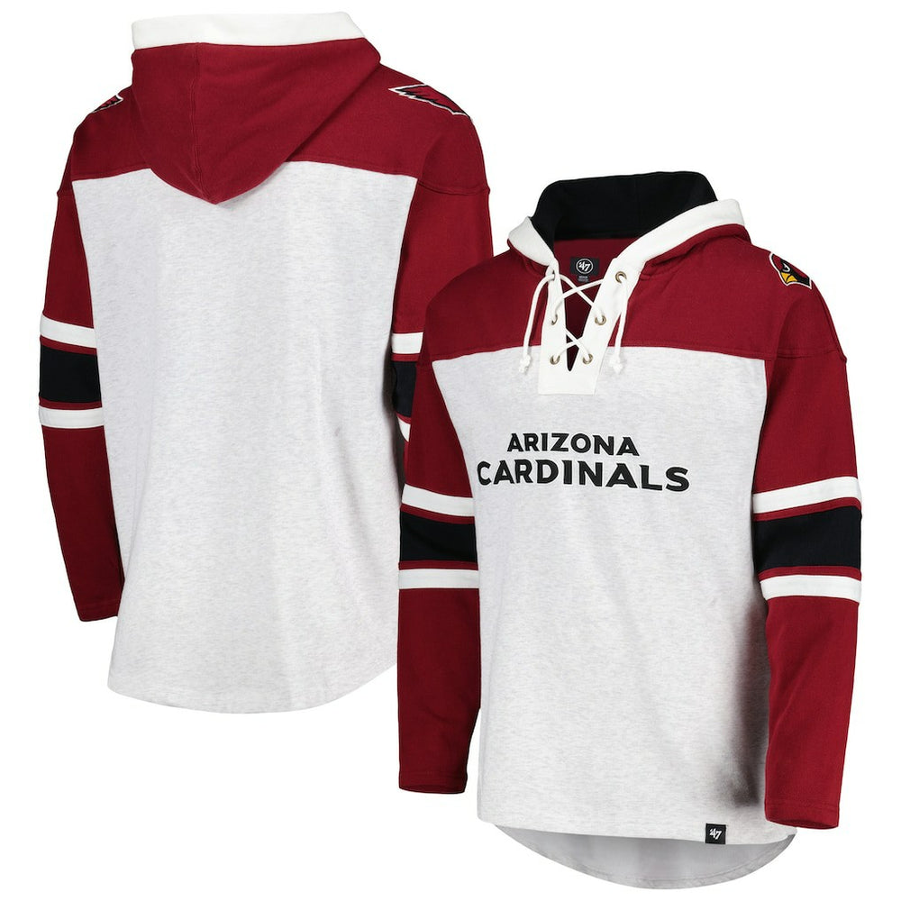 '47 Gridiron Lace-Up Pullover Hoodie - Arizona Cardinals