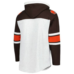 '47 Gridiron Lace-Up Pullover Hoodie - Cleveland Browns