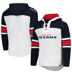 '47 Gridiron Lace-Up Pullover Hoodie - Houston Texans