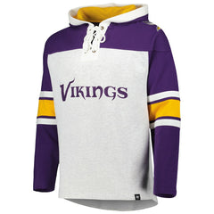 '47 Gridiron Lace-Up Pullover Hoodie - Minnesota Vikings