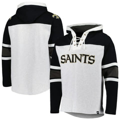 '47 Gridiron Lace-Up Pullover Hoodie - New Orleans Saints