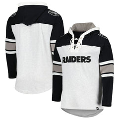 '47 Gridiron Lace-Up Pullover Hoodie - Las Vegas Raiders