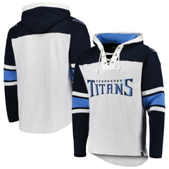 '47 Gridiron Lace-Up Pullover Hoodie - Tennessee Titans