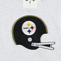 '47 Historic Logo Gridiron Lace-Up Pullover Hoodie - Pittsburgh Steelers