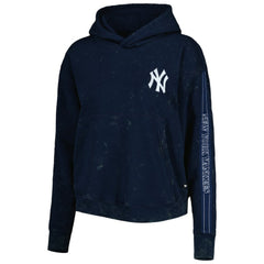 MLB New York Yankees The Wild Collective Women's Marble Pullover Hoodie