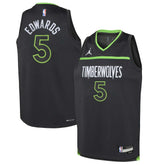 NBA Anthony Edwards Minnesota Timberwolves Jordan Brand Youth Swingman Jersey