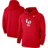 France National Team Club Primary Pullover Hoodie - Nike Red