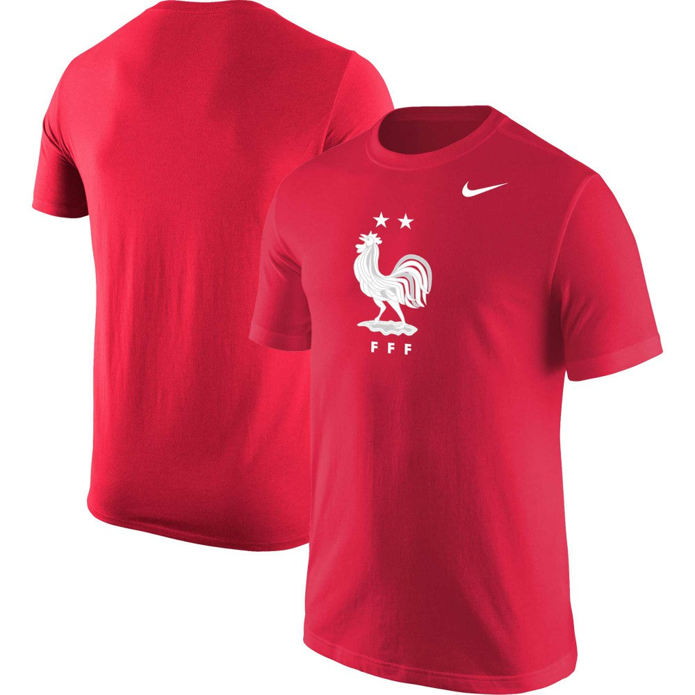 France National Team Core T-Shirt - Nike Red