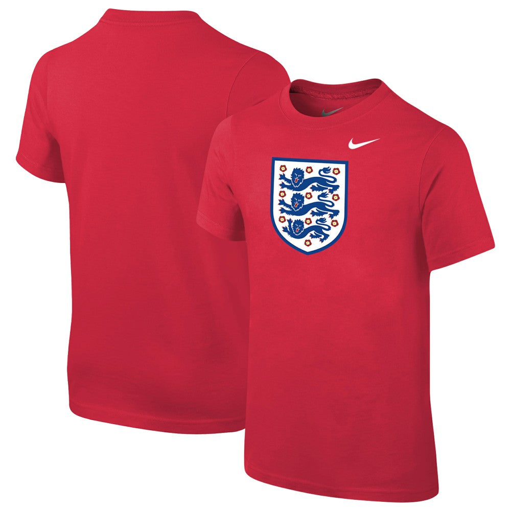 England National Team Youth Core Team T-Shirt - Nike Red