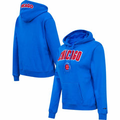 MLB Chicago Cubs Pro Standard Women's Classic Fleece Pullover Hoodie