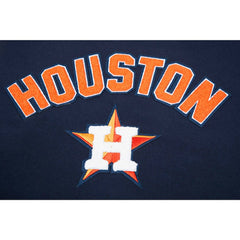 MLB Houston Astros Pro Standard Women's Classic Fleece Pullover Hoodie