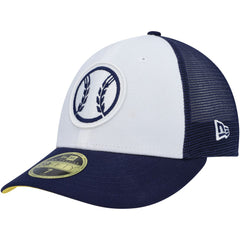 MLB Milwaukee Brewers New Era 2023 On-Field Batting Practice Low Profile 59FIFTY Fitted Hat