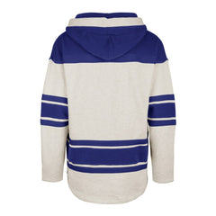 NHL Oatmeal Tampa Bay Lightning '47 Rockaway Lace-Up Pullover Hoodie