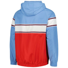 MLB St. Louis Cardinals New Era Ripstop Raglan Quarter-Zip Hoodie